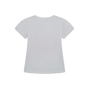 Girl's t-shirt with printed logo on the front Guess High Low image-1