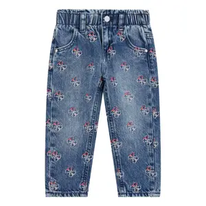Jeans avec broderie bébé fille Guess RGD Paper Bag image-0