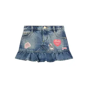 Girl's denim skirt Guess Rigid image-0