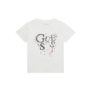 Girl's T-shirt Guess pure white image-0