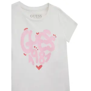 Girl's T-shirt Guess white image-2