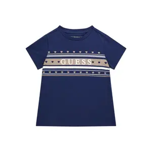 Girl's T-shirt Guess secret blue image-0