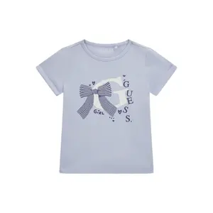 Girl's T-shirt Guess astral pale blue image-0