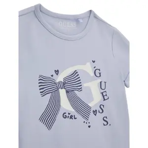 Girl's T-shirt Guess astral pale blue image-2