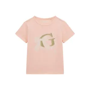 Girl's T-shirt Guess peach image-0