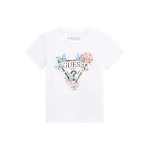 Girl's T-shirt Guess white 5 image-0