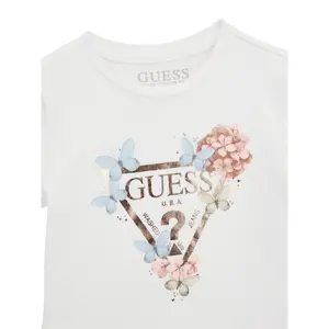 Girl's T-shirt Guess white 5 image-2