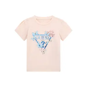 Girl's T-shirt Guess elegant pink image-0