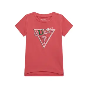 Girl's T-shirt Guess High Low image-0