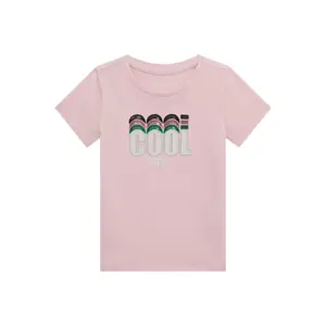 Baby girl sequin t-shirt Guess Est 1981 image-0