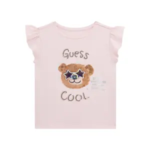 Baby's T-shirt Guess pink image-0