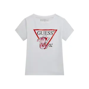 Baby's T-shirt Guess pure white 4 image-0