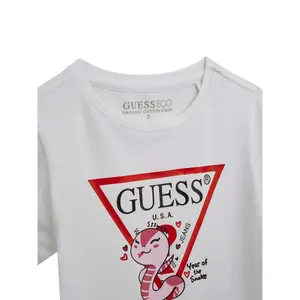 Baby's T-shirt Guess pure white 4 image-2