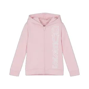 Baby girl zip-up sweatshirt Guess Terry image-0