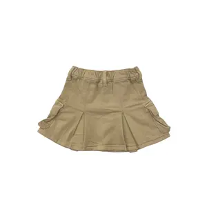 Plisowana spódnica dżinsowa dla dziewczynki Guess Bull image-1