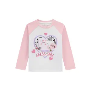 Girl's long sleeve T-shirt Guess Raglan image-0