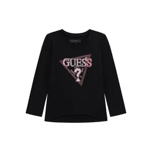 Girl's long sleeve T-shirt Guess High Low image-0