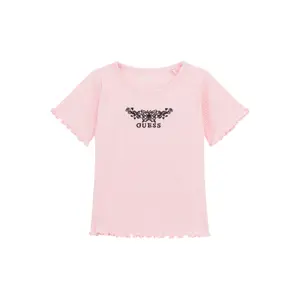 Girl's T-shirt Guess Rib image-0