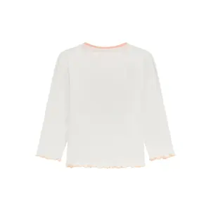 Girl's long-sleeved round-neck T-shirt Guess image-1