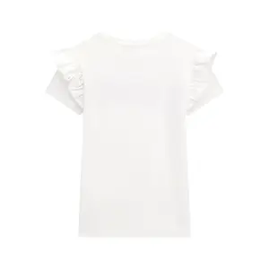 Girls' round neck T-shirt Guess image-1
