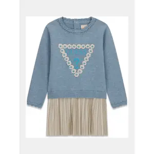 Kleid für Baby-Mädchen mit langen Ärmeln Guess image-0