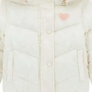 Chaqueta de pluma con capucha y mangas largas para niña Guess image-2