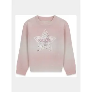 Girls' round neck sweater Guess image-0