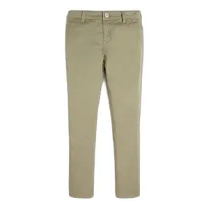 Satin chino pants for kids Guess Core image-0
