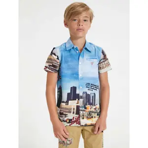 Child polyester shirt Guess image-2