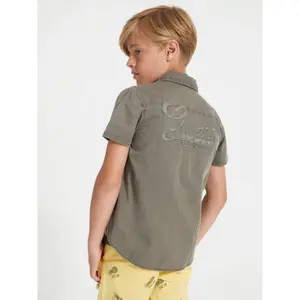 Child cotton shirt Guess Twill image-3