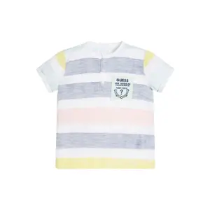 Child's jersey T-shirt Guess Slub Henley image-0
