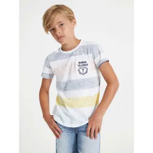 Child's jersey T-shirt Guess Slub Henley image-2