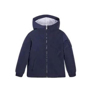 Kinder wasserdichte Nylonjacke mit Kapuze Guess image-0