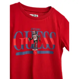 Child's T-shirt Guess Robot Logo image-1