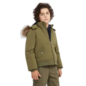 Kinder Kapuzenjacke mit Reißverschluss Guess image-2