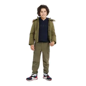 Kinder Kapuzenjacke mit Reißverschluss Guess image-1