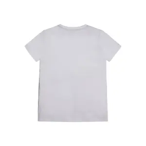 Organic cotton T-shirt for kids Guess image-1