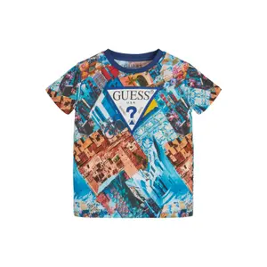 T-shirt cotton child Guess image-1