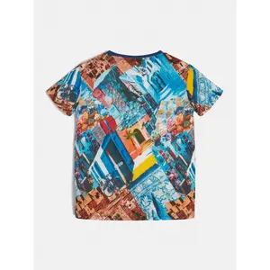 T-shirt cotton child Guess image-3