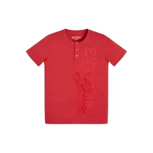 Child's T-shirt Guess GMT Dye Henley image-1