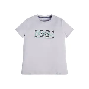 Organic cotton T-shirt for kids Guess image-0