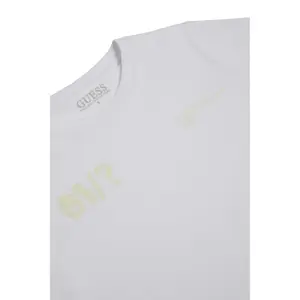 Organic jersey t-shirt for kids Guess image-3