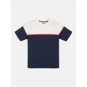 Organic jersey t-shirt Guess Colorblock image-1