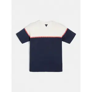 Organic jersey t-shirt Guess Colorblock image-2