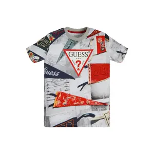 T-shirt cotton child Guess image-1