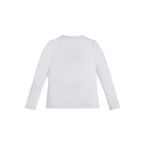 Long sleeve cotton t-shirt for kids Guess image-1