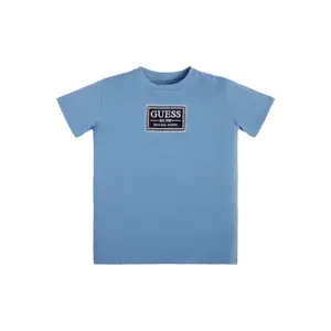 Soft organic jersey t-shirt for kids Guess image-1