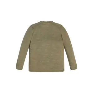 Long-sleeved knitted T-shirt for children Guess Henley image-1