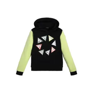 Sweat cotton hoodie child Guess image-0