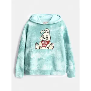 Baumwoll-Kapuzenpullover Kind Guess Leon Wash Bunny image-2